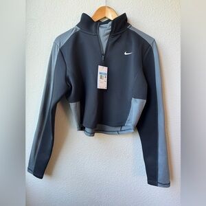 Nike Pro Crop Half Zip